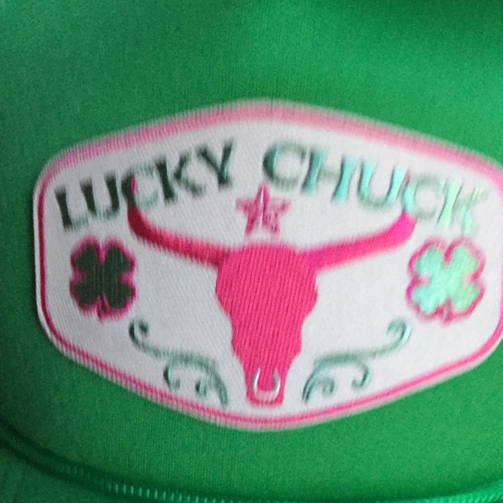 Lucky chuck hat barrel racing rodeo horse cowgirl festival barn ranch roper - Picture 7 of 7